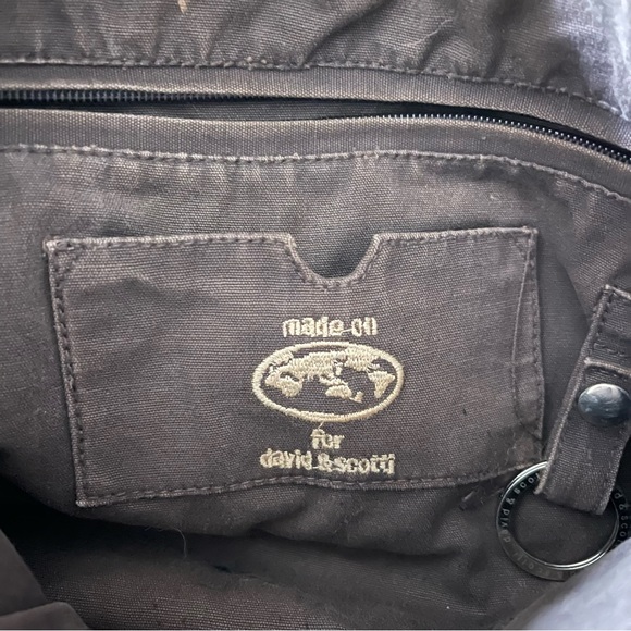 Made On Earth For David & Scotti Brown Macramé Boho Bag - Picture 8 of 11